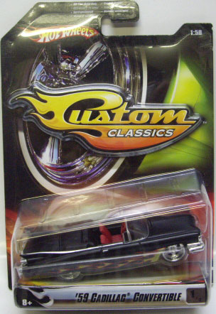 画像: 2007 1/50 CUSTOM CLASSICS 【'59 CADILLAC CONVERTIBLE】　BLACK/RR