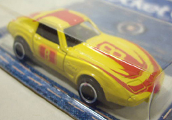 画像: TOMY-POCKET CARS 【VETTE RACER (CORVETTE STINGRAY)】　YELLOW  （USトミカ）