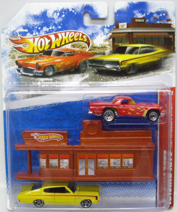 画像: 2011 RACING KITS 【HOT WHEELS DINER】　'67 DODGE CHARGER/'57 T-BIRD