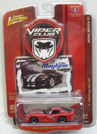 画像: LIMITED EDITION -MOPER MAYHEM R3 【2000 DODGE VIPER GTS】　RED/RR