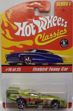 画像: SERIES 1 【FIREBIRD FUNNY CAR】　MET.YELLOW/GOOD YEAR 5SP 　