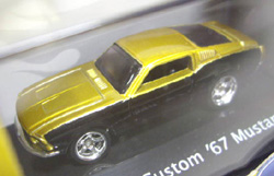 画像: 2009-1:87/HO 【CUSTOM '67 MUSTANG】 GOLD/RR