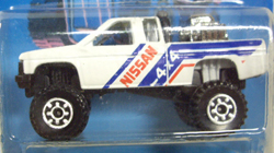 画像: TRAILBUSTERS 【NISSAN HARDBODY (No.4392)】  WHITE/GS (BLACK PLASTIC BASE)