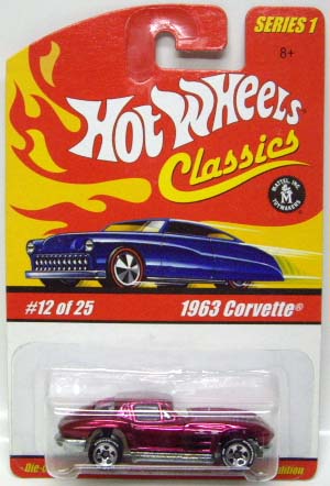 画像: 2005 CLASSICS SERIES 1 【1963 CORVETTE】　SPEC.MAGENTA/5SP