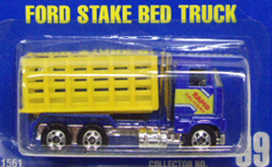 画像: 【FORD STAKE BED TRUCK】　BLUE/BW