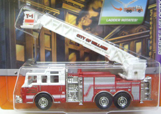 画像: REAL WORKING RIGS 【PIERCE VELOCITY AERIAL FIRE TRUCK】 RED