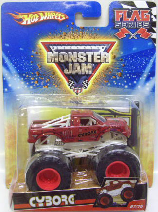 画像: 2010 MONSTER JAM FLAG SERIES 【CYBORG】 DARK RED