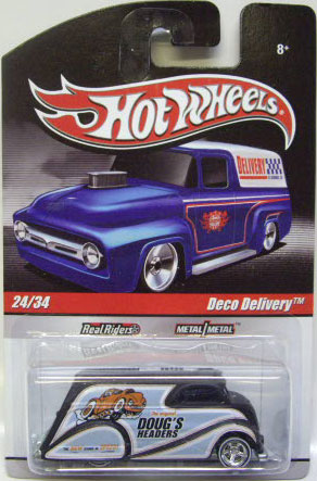 画像: 2010 HOT WHEELS DELIVERY 【DECO DELIVERY】　FLAT BLACK/RR