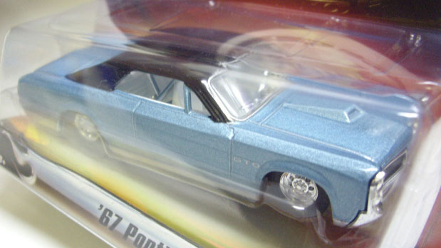 画像: 2007 1/50 G-MACHINES 【'67 PONTIAC GTO】　MET.LIGHT BLUE/RR