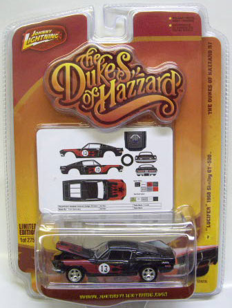 画像: LIMITED EDITION -THE DUKES OF HAZZARD R7 【"LUCIFER"1968 SHELBY GT-500】　BLACK