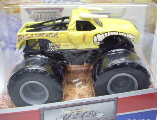 画像: 2011 MONSTER JAM INSIDE TATTOO 【BULLDOZER】 LIGHT YELLOW