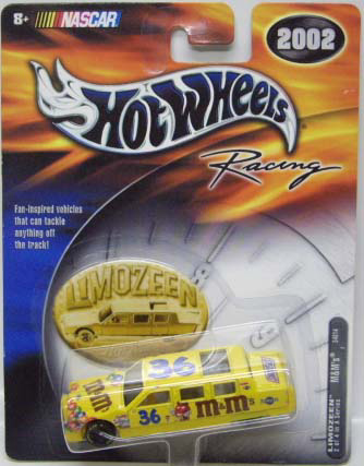 画像: 2002 HOT WHEELS RACING 【#36 TEAM M&M's LIMOZEEN】 YELLOW/RR