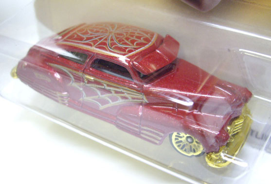 画像: 2006 WALMART EXCLUSIVE FRIGHT CARS 【'47 CHEVY FLEETLINE】　MET.RED/LACE