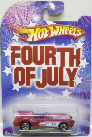 画像: 2008 WALMART EXCLUSIVE 4th of July 【CORVETTE SR-2】　RED/5SP