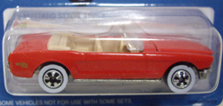 画像: HW30周年復刻版-1984　【'65 MUSTANG CONVERTIBLE】　RED/WW (外箱なし）