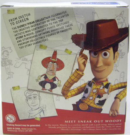 画像: TOY STORY 3 【DISNEY・PIXAR COLLECTION - SNEAK OUT WOODY (P3523/T3138)】