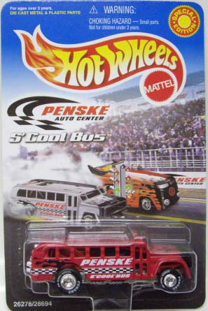 画像: 2001 PENSKE EXCLUSIVE 【S'COOL BUS】　RED/RR