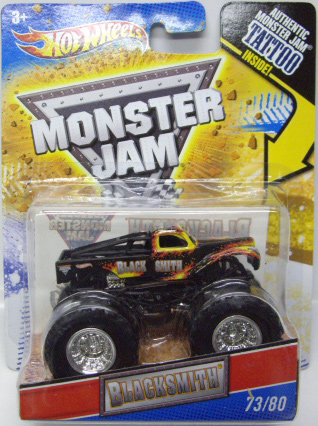 画像: 2011 MONSTER JAM INSIDE TATTOO 【BLACK SMITH】 BLACK