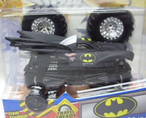 画像: 2011 MONSTER JAM INSIDE TATTOO 【BATMOBILE】 FLAT BLACK (TRAVEL TREADS)