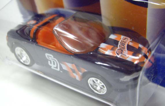 画像: 2001 MLB EXCLUSIVE 【CORVETTE STING RAY III (SAN DIEGO PADRES)】　NAVY/6SP