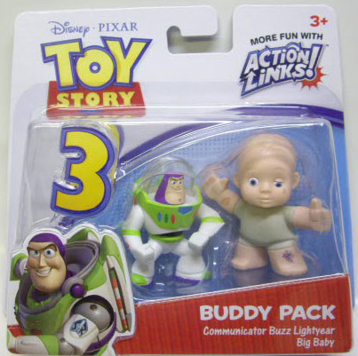 画像: TOY STORY 3 【BUDDY 2PACK - COMMUNICATOR BUZZ LIGHTYEAR / BIG BABY  (R7116/T0435)】　