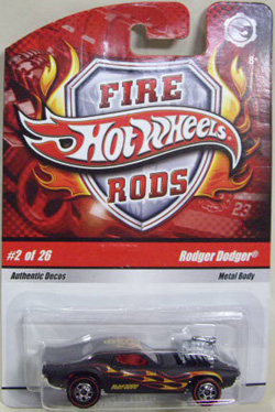 画像: FIRE RODS 【RODGER DODGER】　FLAT BLACK/RL