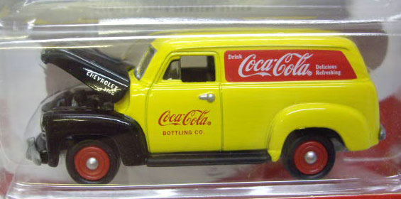 画像: LIMITED EDITION -COCA-COLA R1 【'50 CHEVY PANEL DELIVERY】　BLACK-YELLOW/RR