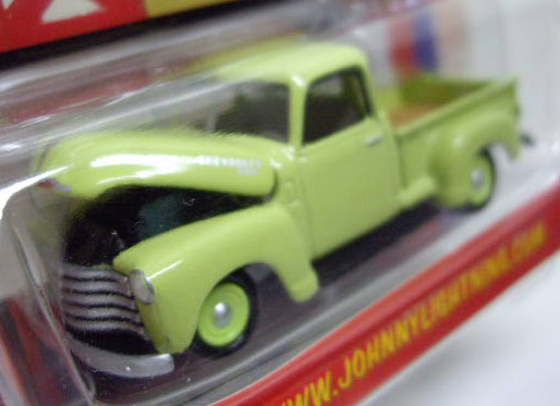 画像: LIMITED EDITION -ROAD TRIP R1 【'50 CHEVY PICKUP】　LIGHT GREEN/RR (with DIORAMA)