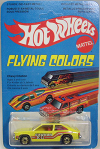 画像: FLYING COLORS  【CHEVY CITATION (No.1693)】 YELLOW/HO