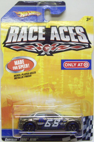 画像: 2009 TARGET EXCLUSIVE RACE ACES 【CHRYSLER 300C HEMI】　CHROME GRAY/O5