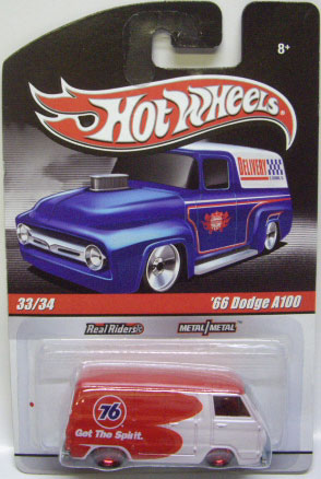 画像: 2010 HOT WHEELS DELIVERY 【'66 DODGE A100】　WHITE-RED/RR