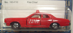画像: TOMY-POCKET CARS 【FIRE CHIEF (DODGE CORONET CUSTOM)】　RED  （USトミカ）