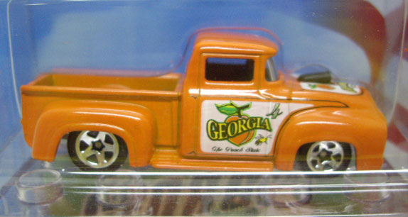 画像: CONNECT CARS 【CUSTOM '56 FORD TRUCK】　ORANGE/5SP