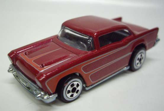 画像: LOOSE - 2008 WALMART SINCE'68 TOP40 【'57 CHEVY】 MET.RED/WL