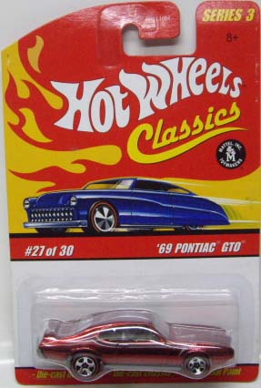 画像: 2007 CLASSICS SERIES 3 【'69 PONTIAC GTO】　SPEC.RED/RL