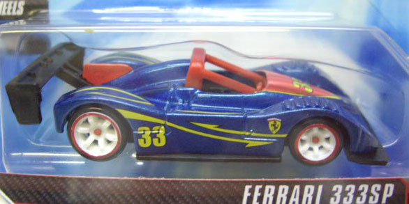 画像: SPEED MACHINES 【FERRARI 333SP】　BLUE/A6