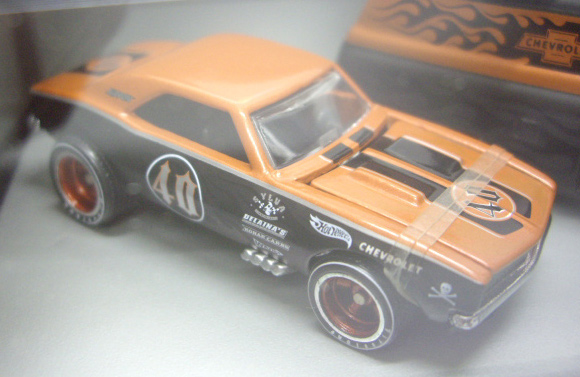 画像: 2008 CUSTOM CAR SHOW JAPAN 【"WAYNE SCOTT DESIGN" '67 CAMARO/ '55 CHEVY PANEL】　FLAT BLACK-ORANGE/RR