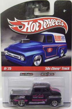 画像: HOT WHEELS DELIVERY 【'50s CHEVY TRUCK】　FLAT BLACK/RR