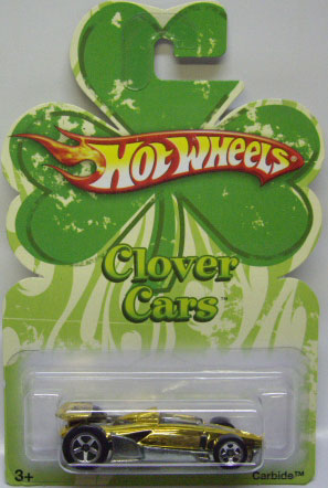 画像: 2008 WALMART EXCLUSIVE CLOVER CARS 【CARBIDE】　GOLD/5SP