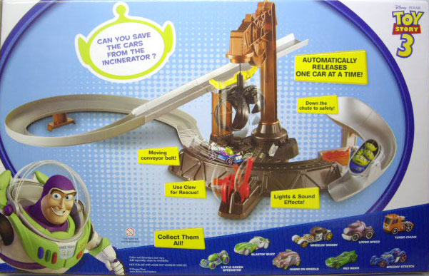 画像: TOY STORY 3 【CLAW RESCUE TRACK SET (with LITTLE GREEN SPEEDSTER)】　BLUE/O5