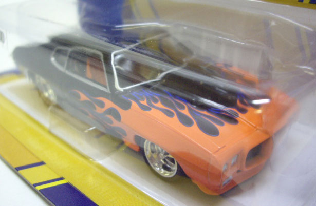 画像: 1/50 MID-SCALE 【1970 GTO】　BLACK-ORANGE/RR