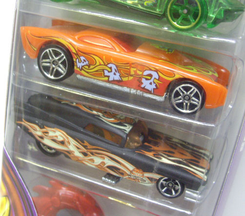 画像: 2010 TARGET EXCLUSIVE SCARY CARS 5PACK 【Torpedo Jones / Phastasm / The Gov'ner / '59 Cadillac Funny Car / Rodzilla 】