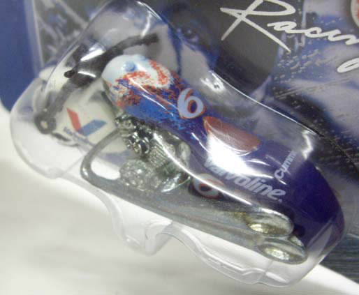 画像: 2000 HOT WHEELS RACING SCOCHIN' SCOOTER SERIES【#6 TEAM VALVOLINE】　WHITE-BLUE/3SP