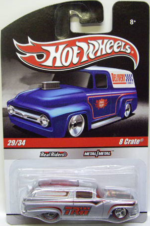 画像: 2010 HOT WHEELS DELIVERY 【8 CRATE】　SILVER/RR