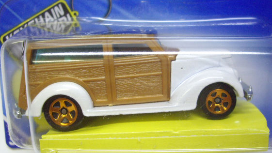 画像: 【'37 FORD】　WHITE/5SP  (WALMART EXCLUSIVE キーチェーン付）