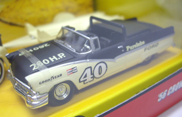 画像: 2008 100% 40TH ANNI. 2CAR SET - RETRO RACING 【'56 FORD F-100 / '56 CROWN VICTORIA】　