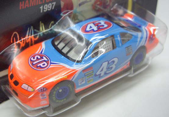 画像: 1997 HOT WHEELS PRO RACING 【BOBBY HAMILTON #43 TEAM STP PONTIAC GRAND PRIX 】　LT.BLUE/RR