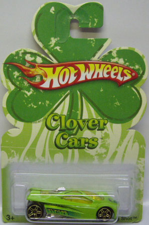 画像: 2008 WALMART EXCLUSIVE CLOVER CARS 【SLING SHOT】　GREEN/PR5