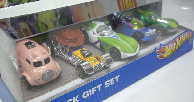 画像: TOY STORY - 5PACK GIFT SET  【HAMM ON WHEEL/WHEELIN' WOODY/BLASTIN' BUZZ/LITTLE GREEN SPEEDSTER/REX RIDER】