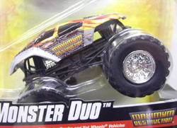 画像: 2010 MONSTER DUO 【MAXIMUM DESTRUCKTION　/WHIP CREAMER】　LIGHT GRAY